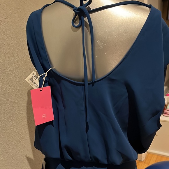 Amanda Uprichard Fabianna Asymmetric Dress NWT - Picture 8 of 12